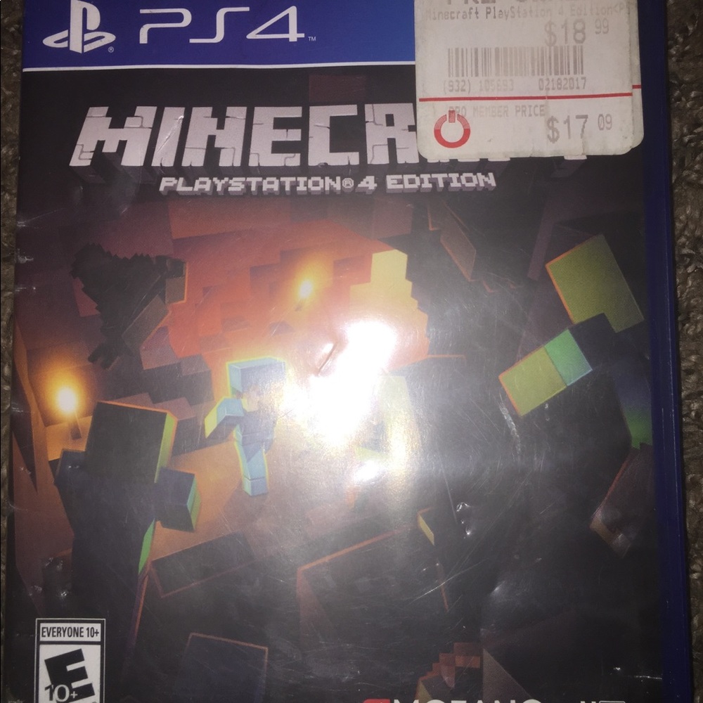 Minecraft ps4 game
